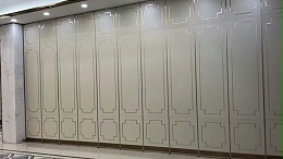 100型工艺硬包酒店隔断墙