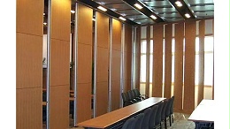75型免漆板移动折叠屏风