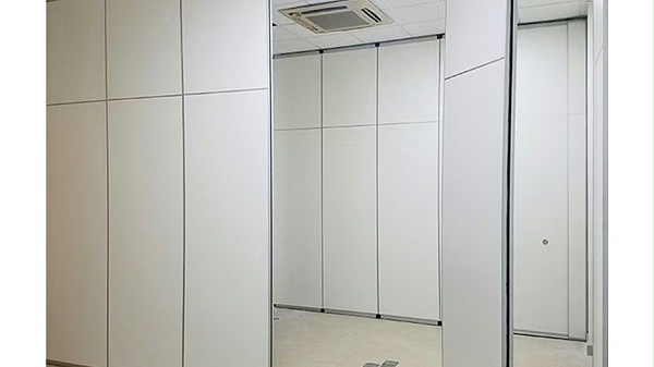 65型免漆板包间移动隔音墙