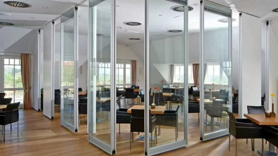 办公室会议室玻璃活动隔断系列